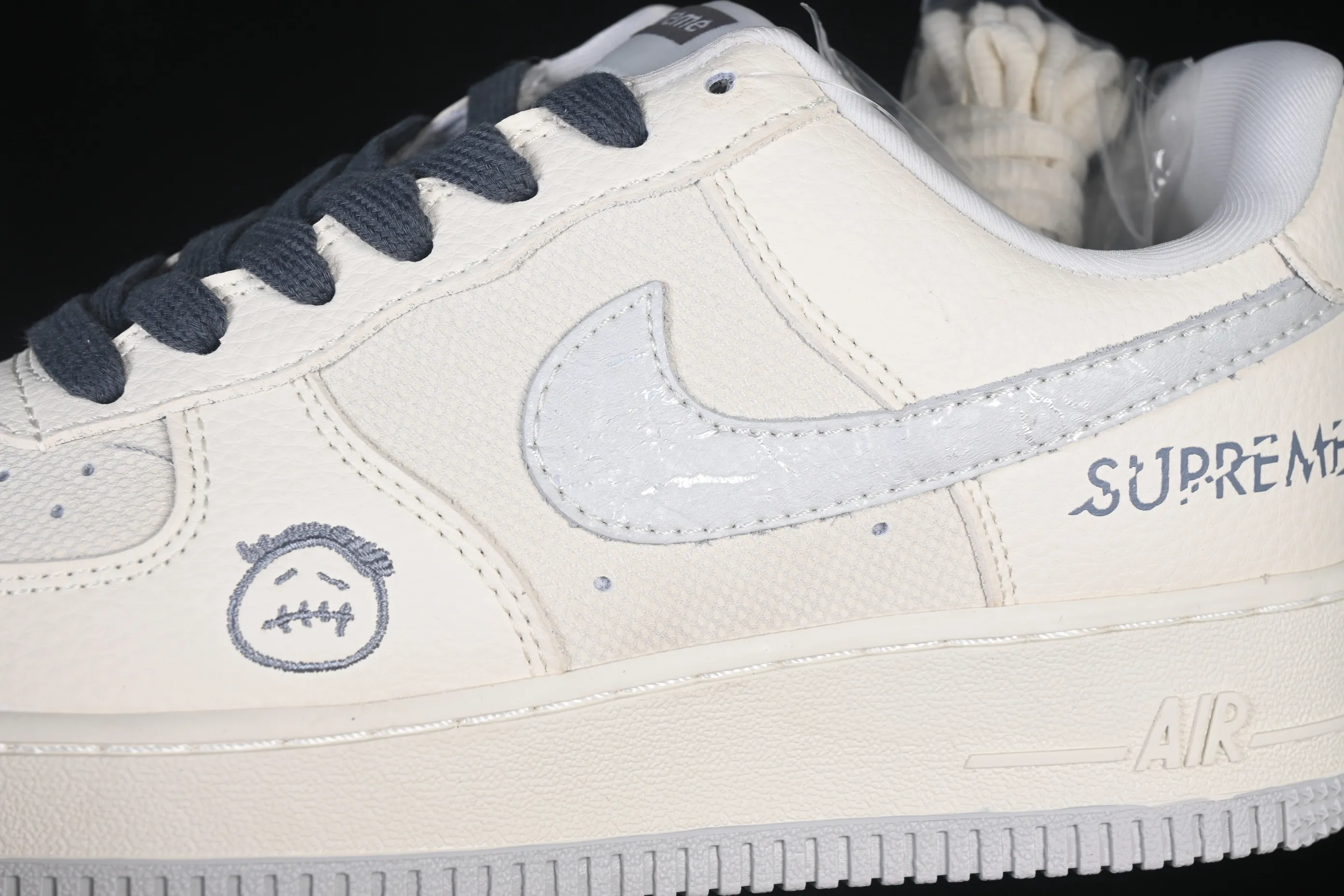 All Categories Nk Air Force 1 Air Force Series Nk Air Force 1 Low Air Force Low Nike Air Force 1'07 Low White Gray Canvas Air Force One Low Casual Shoes DW8806-009